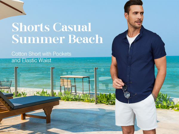 mens casual shorts