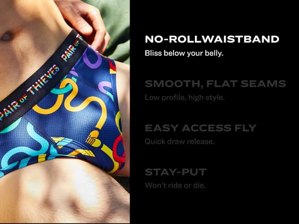 NO-ROLL WAISTBAND