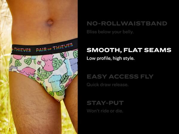 SMOOTH, FLAT SEAMS
