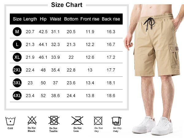 mens cargo shorts