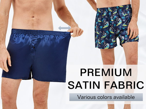 satin boxers