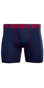 AND1 Men''s Performance Compression Boxer Briefs
