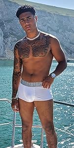 White trunks