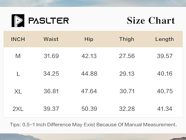 PASLTER Mens Casual Pants Drawstring Elastic Waist Loose Fit Lightweight Tapered Chino Pants