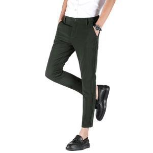 mens skinny cropped pants
