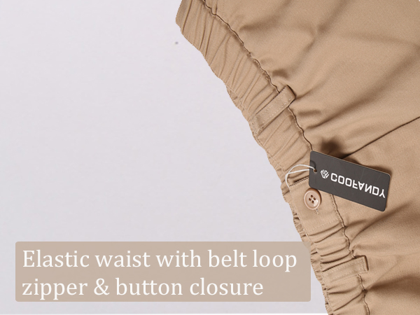 mens elastic waist shorts