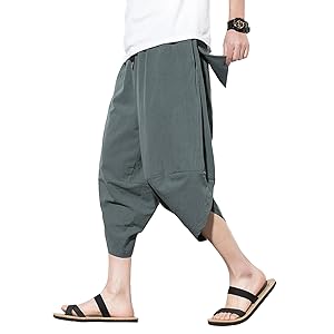 baggy half pants