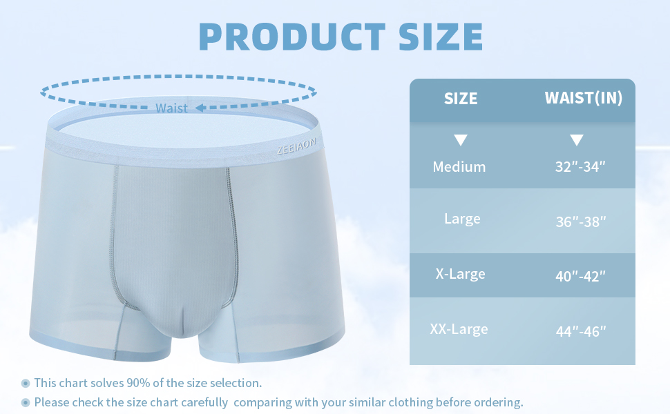 archy briefs boxer ice silk  david seamless  bamboo cooling soft skin comfortable pouch transparent
