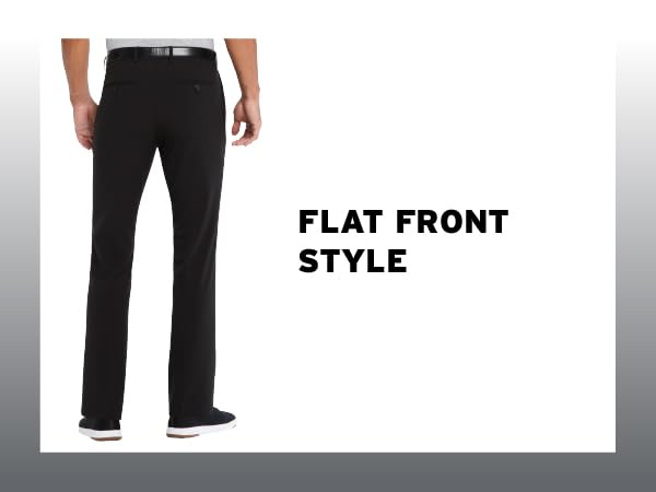 Flat Front Style: 