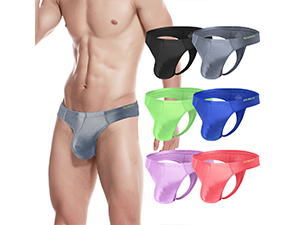 mens thong underwear sexy pouch g string bikini silk