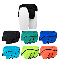 mens boxer shorts pouch tongs sexy underwear silk