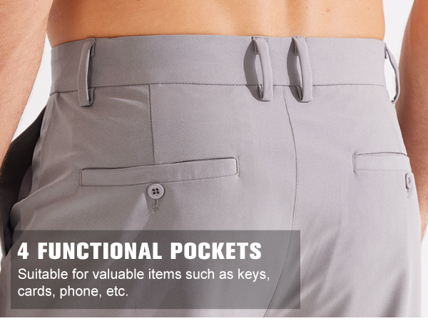 4 Functional Pockets