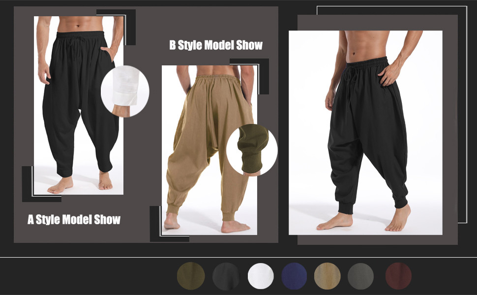 men harem pants