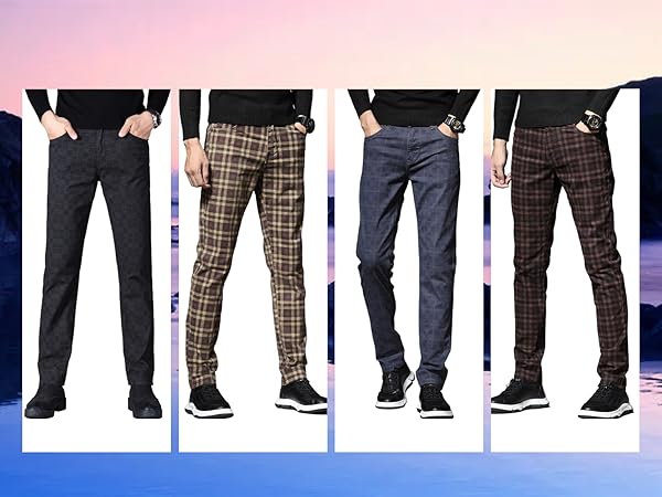 mens plaid pants