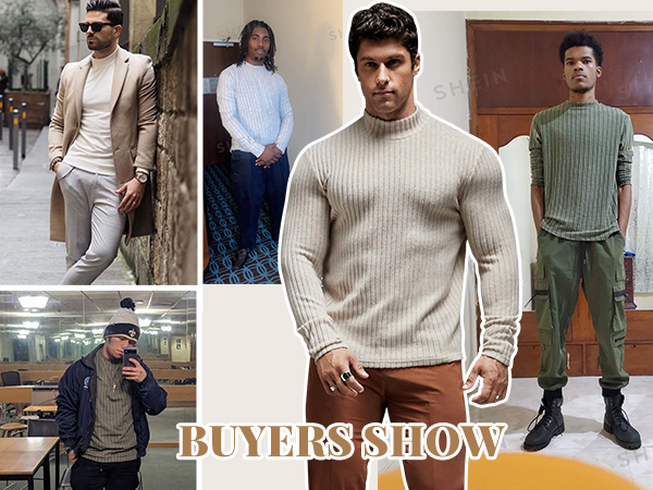 half neck men shirts