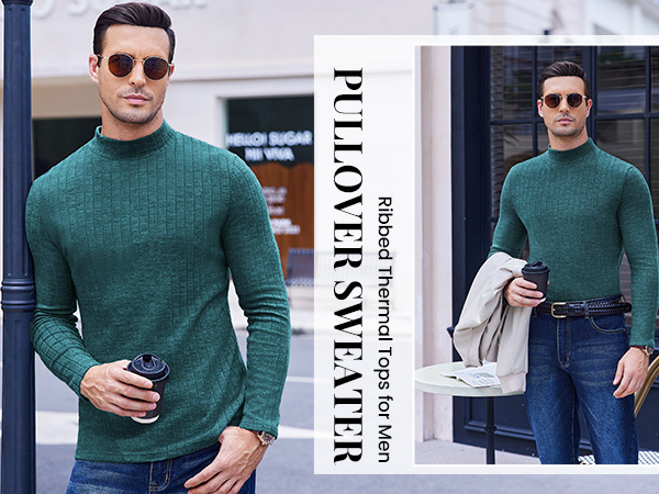 half turtleneck long sleeve shirts