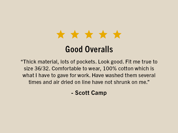 Signature Gold Mens Workwear Review