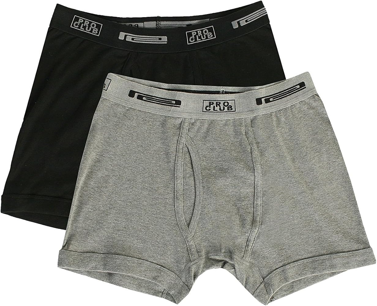 Pro Club Mens Boxer Briefs Set of 2