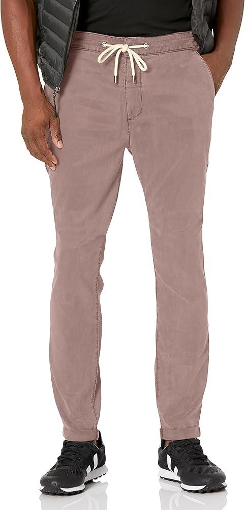 PAIGE Men's Fraser Stretch Twill Cuffed Trouser Pant
