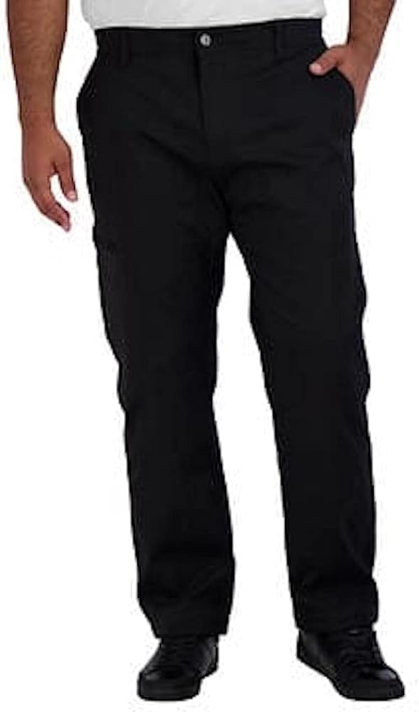 Gerry Men's Venture Fleece Lined Stretch Comfort Pant (Black, 30x34)