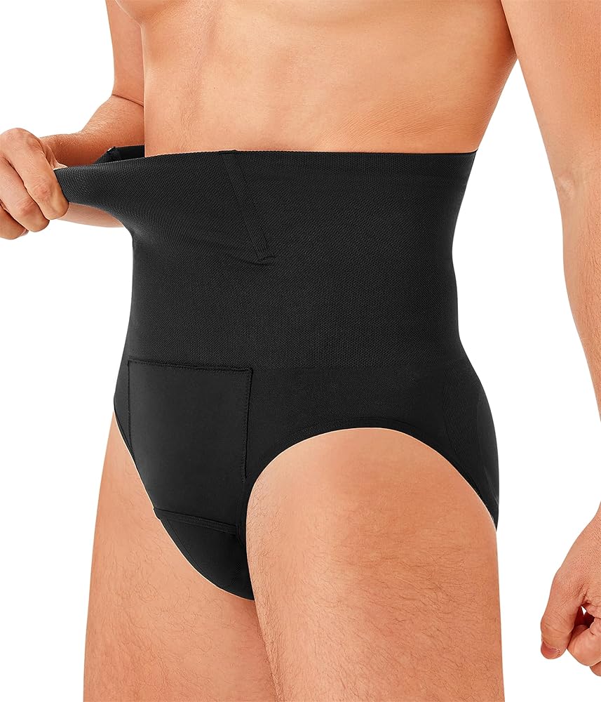TAILONG Men Shapewear Tummy Control Shorts Slimming Body Shaper Compression Underwear Belly Girdle Briefs Boxer