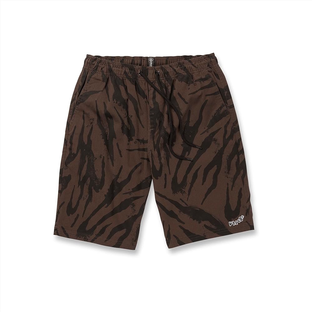 Volcom Men's Regular Outer Spaced 21" Elastic Waist Cord Short